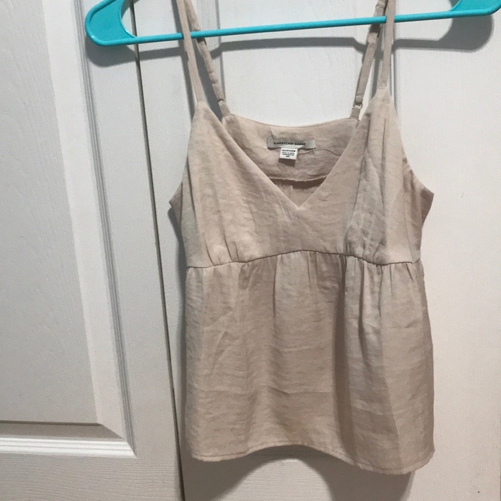 Satin crop top AE